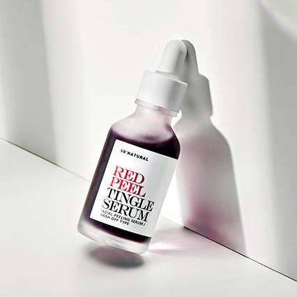 SO NATURAL Red Peel Tingle Serum 35ml | Kool Seoul