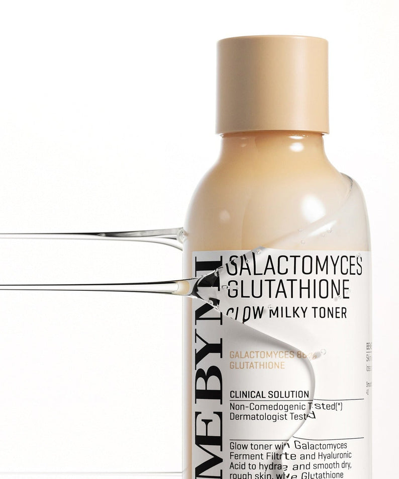 SOME BY MI Galactomyces Glutatione Glow Milky Toner 200ml with hydrating and smoothing formula in a clear bottle.