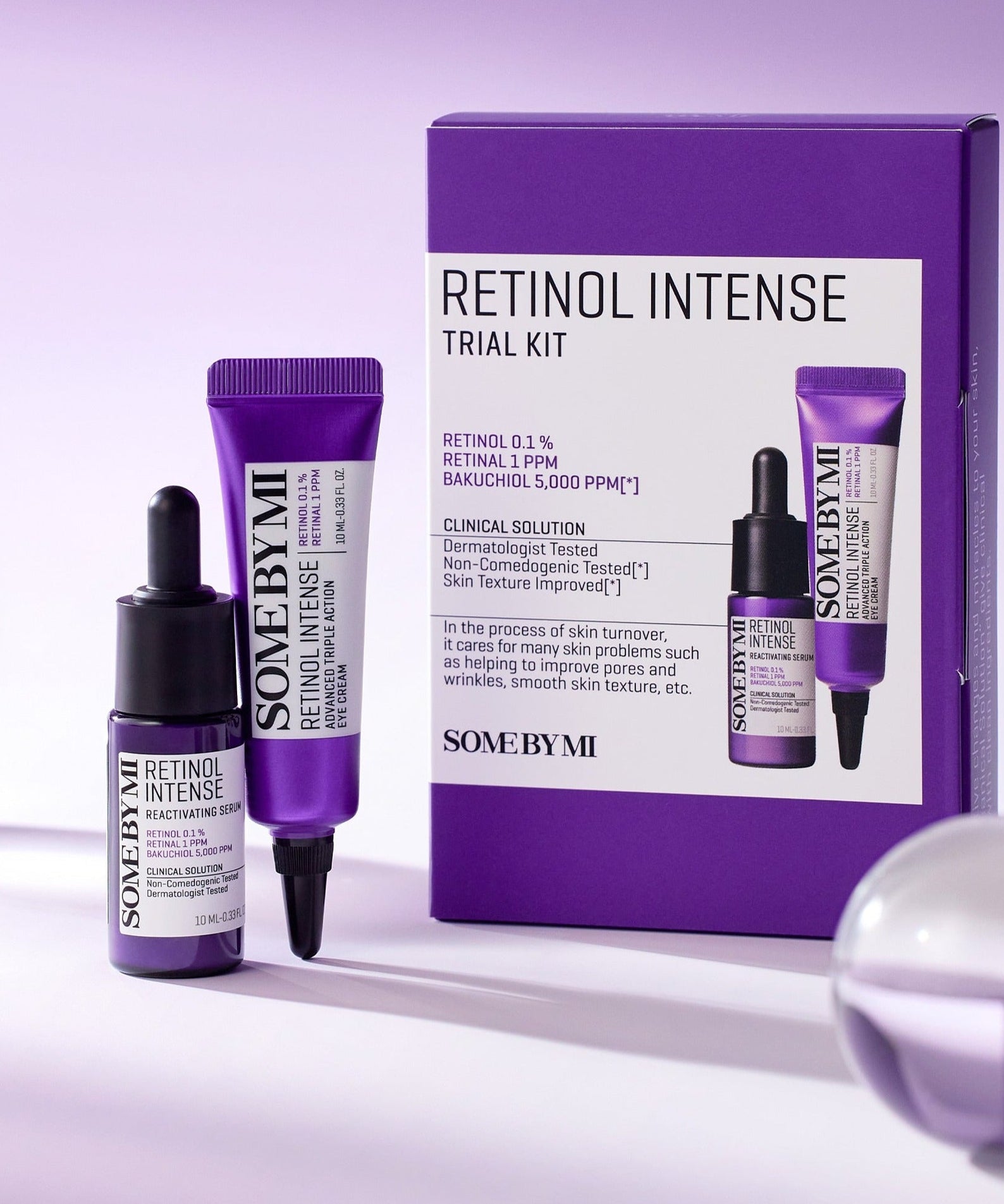 SOME BY MI Retinol Intense Trial Kit (Serum 10ml+Eye Cream 10ml) | Kool Seoul