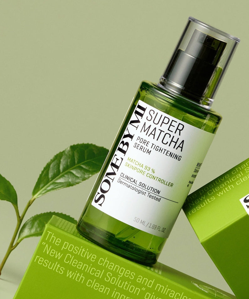 SOME BY MI Super Matcha Pore Tightening Serum 50ml bottle with packaging