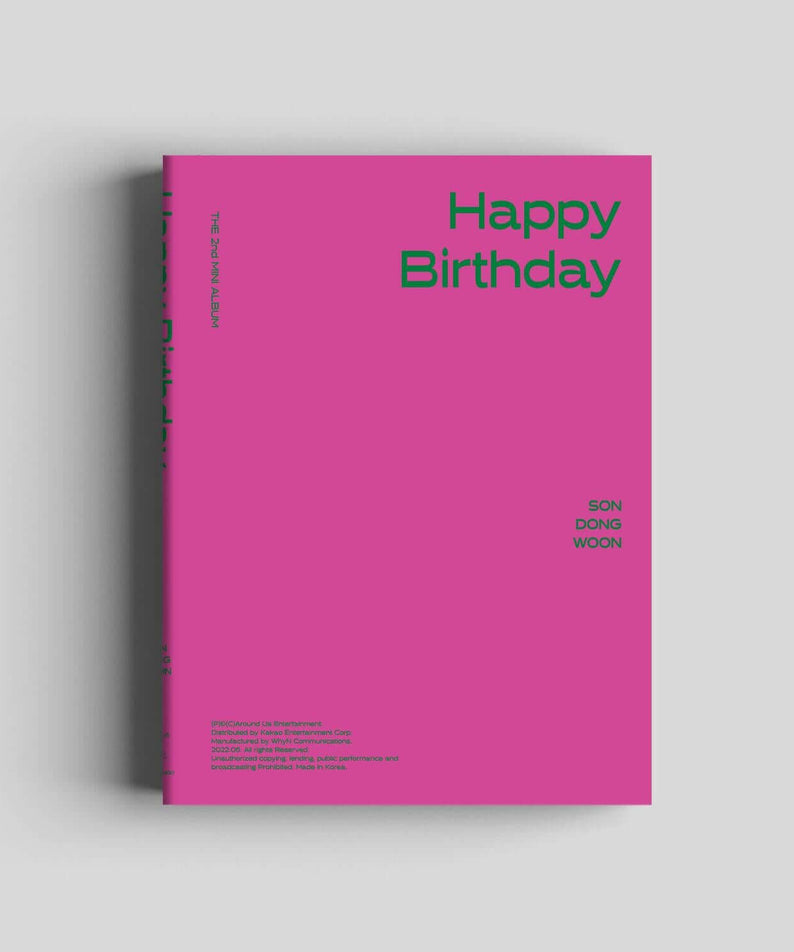 SON DONGWOON - THE 2nd MINI ALBUM [Happy Birthday] (CLOUD Ve | Kool Seoul - Buy Kpop Albums Online