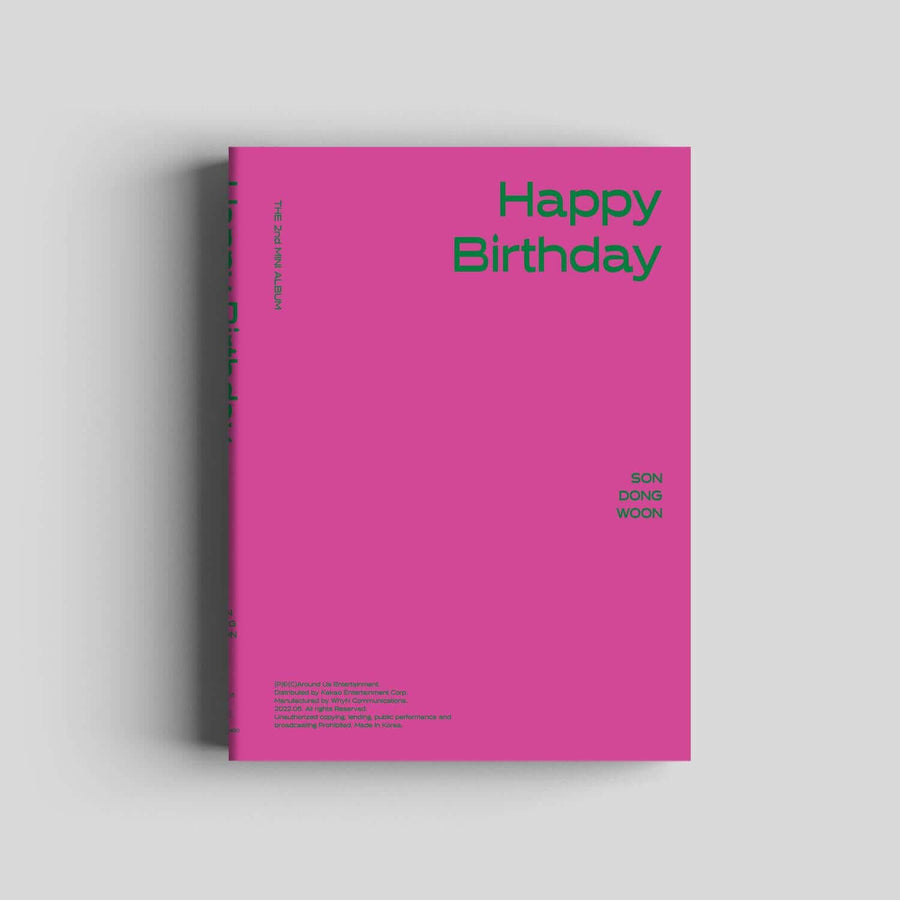 Son Dongwoon - The 2nd Mini Album [Happy Birthday] (Cloud Ver.) - Kpop Album