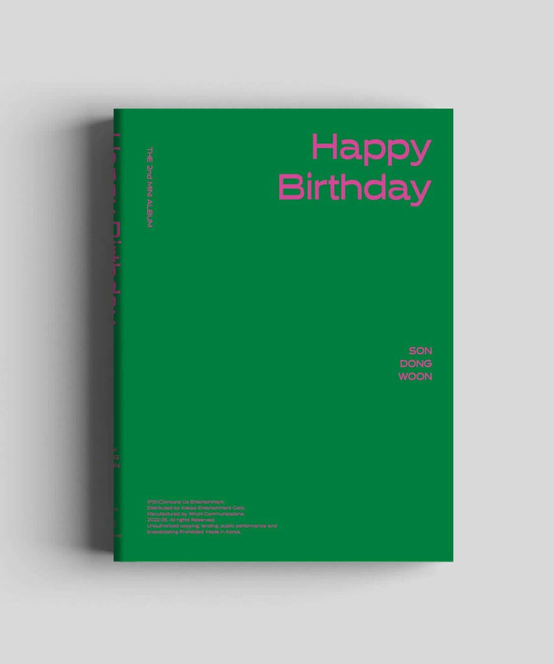 SON DONGWOON - THE 2nd MINI ALBUM [Happy Birthday] (SUNNY Ve | Kool Seoul - Buy Kpop Albums Online