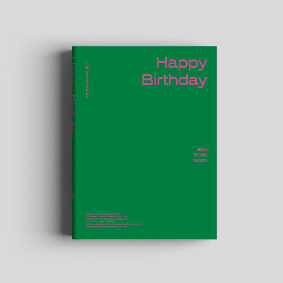 Son Dongwoon - The 2nd Mini Album [Happy Birthday] (Sunny Ver.) - Kpop Album