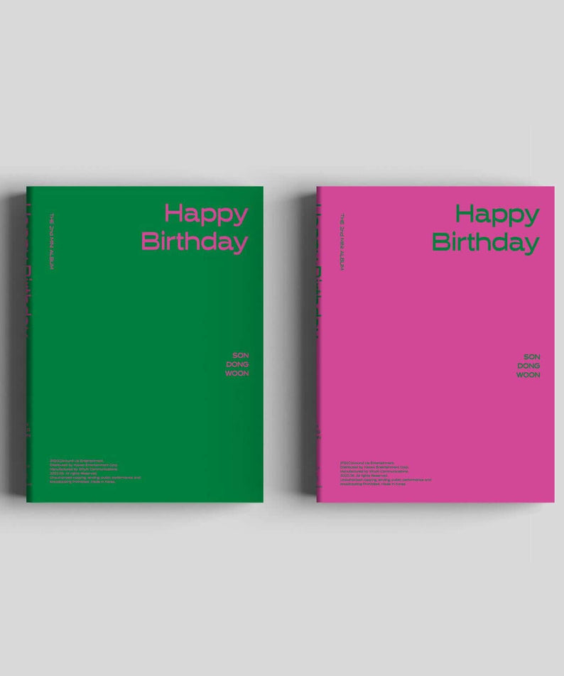 SON DONGWOON - THE 2nd MINI ALBUM [Happy Birthday] (Set Ver. | Kool Seoul - Buy Kpop Albums Online