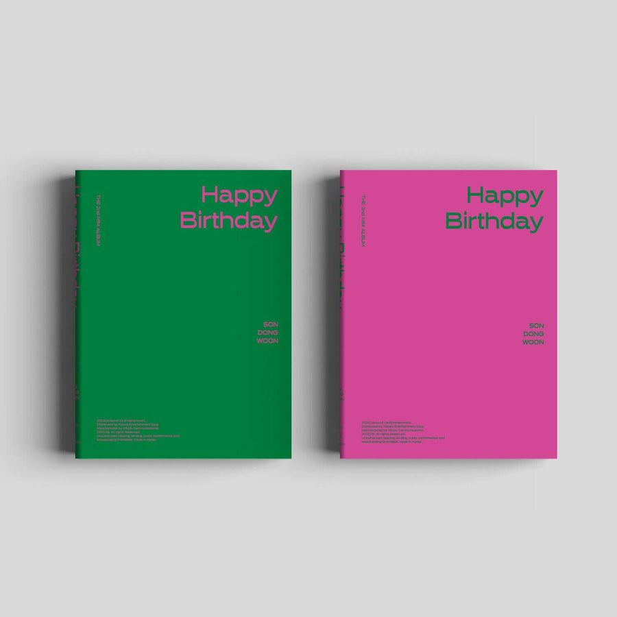 Son Dongwoon - The 2nd Mini Album [Happy Birthday] (Set Ver.) - Kpop Album