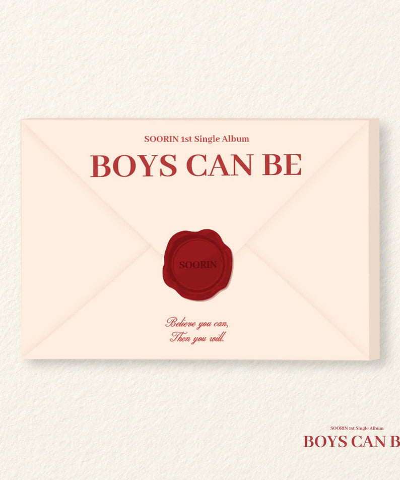 SOORIN - 1st Single Album [Boys Can Be] - Kpop Album | Kool Seoul - Buy Kpop Albums Online