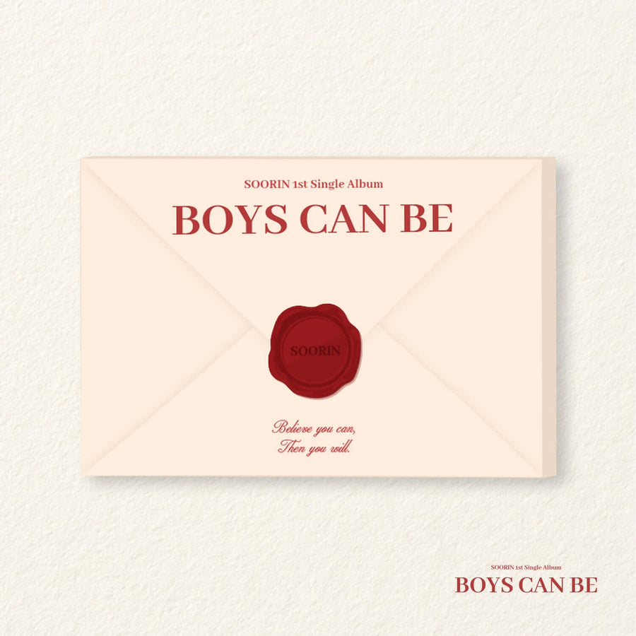 Soorin - 1st Single Album [Boys Can Be] - Kpop Album