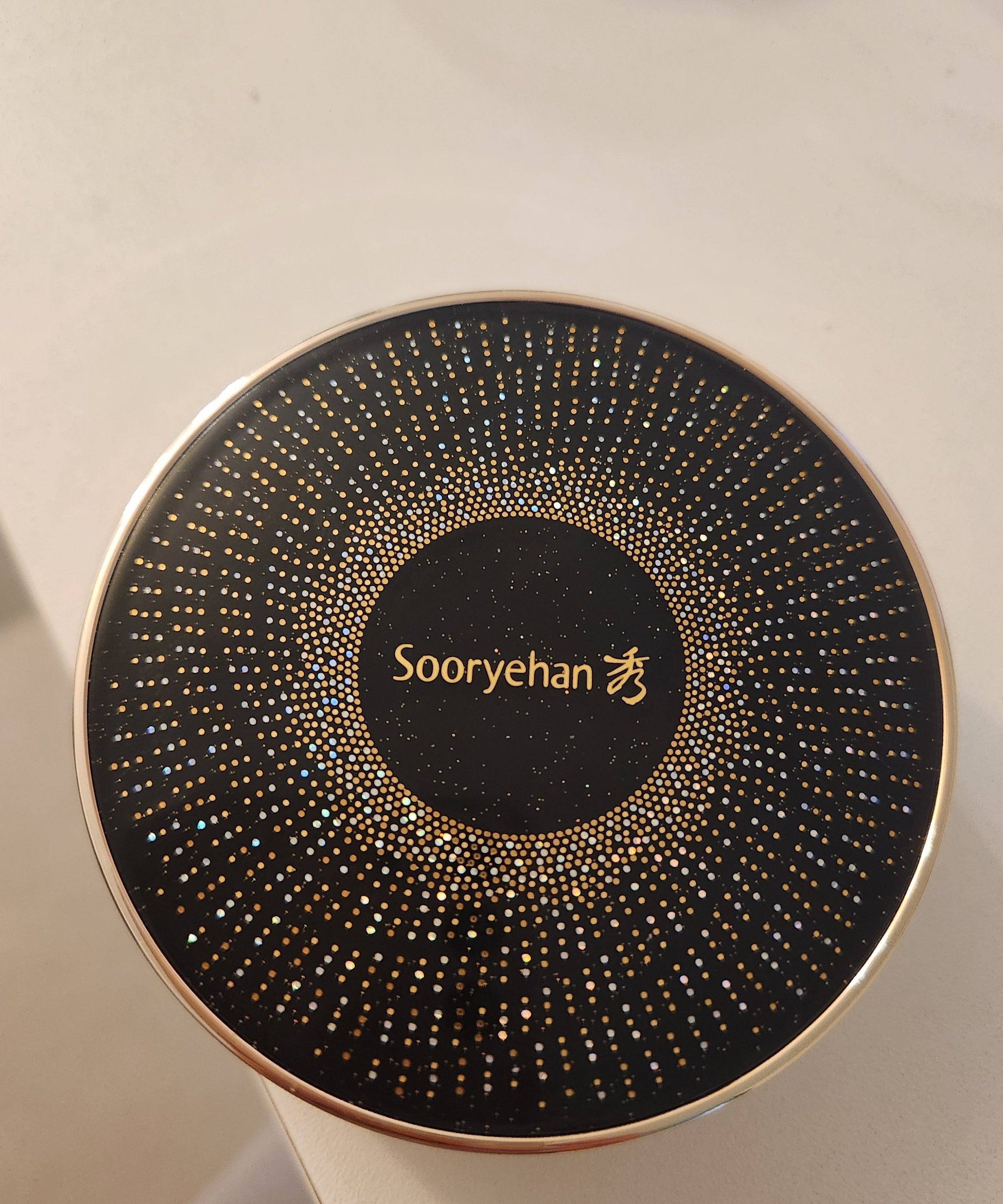 SOORYEHAN Beautiful Black Ginseng Cushion Project 15g cosmetic packaging