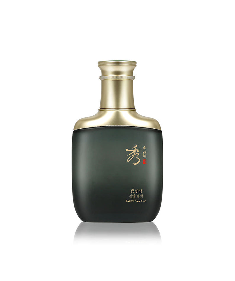 SOORYEHAN Cheosam Geonyang Yuyeok 140ml bottle for men, luxury Korean skincare by Gentleman Korea