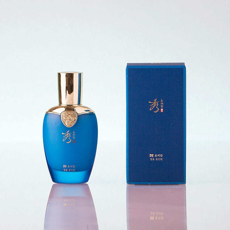 SOORYEHAN Hyobidam Jeongyul All-in-One 100ml bottle and box on white background.
