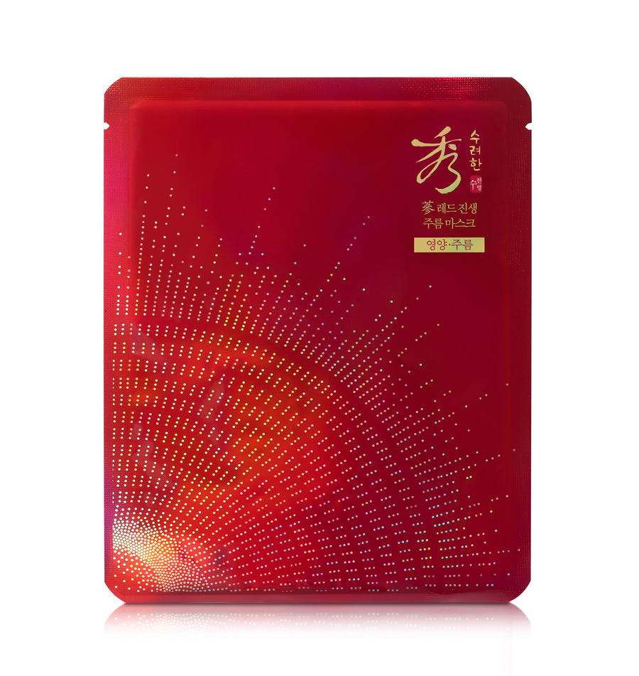 Sooryehan Red Ginseng Wrinkle Mask 1 Sheet