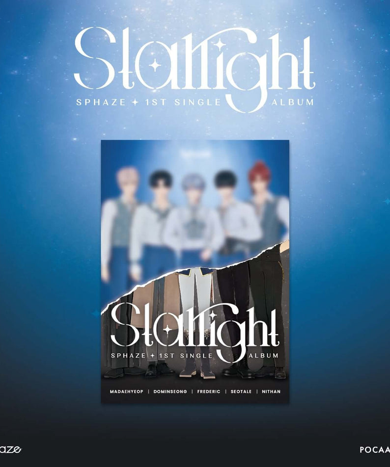 SPHAZE - [Starlight] - Kpop Album | Kool Seoul - Buy Kpop Albums Online