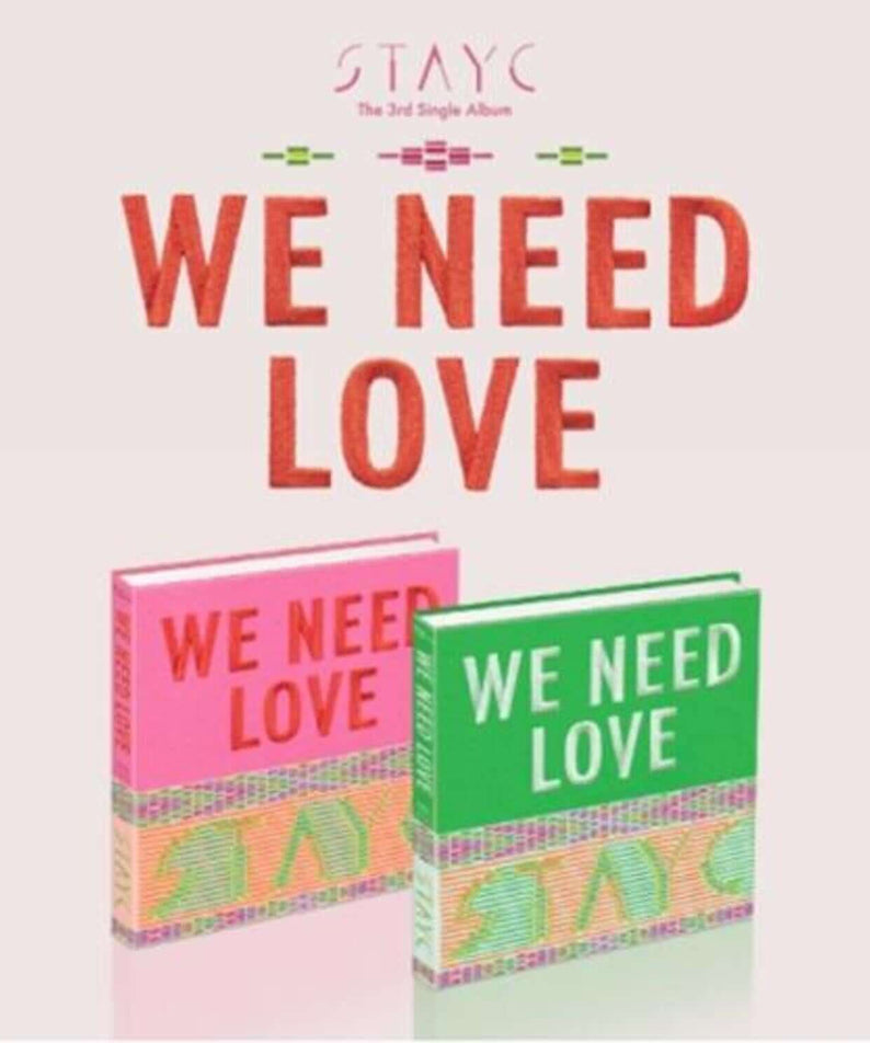 STAYC - [WE NEED LOVE](3rd Album) (RANDOM) - Kpop Album | Kool Seoul - Buy Kpop Albums Online