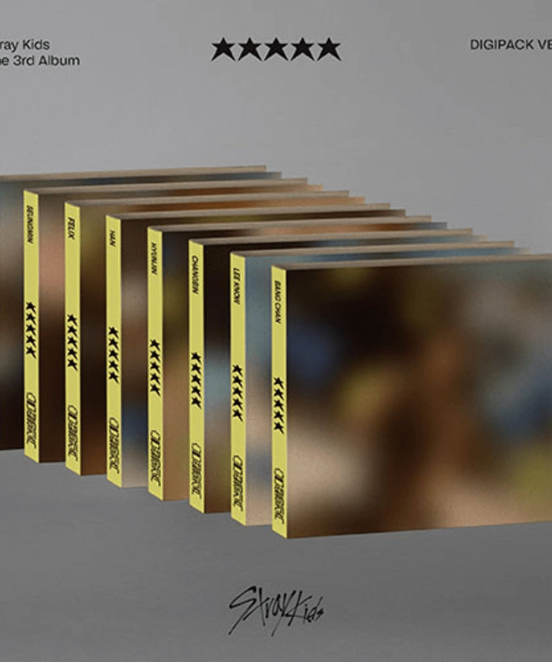 STRAY KIDS - 3rd Album [★★★★★ (5-STAR)] (DIGIPACK VER.) - Kp | Kool Seoul - Buy Kpop Albums Online