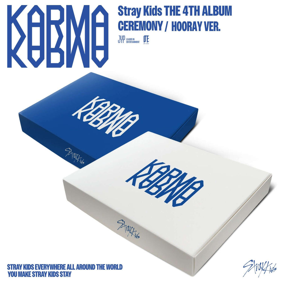 Stray Kids - 4th Album [Karma] (Ceremony Ver., Hooray Ver.) (Random) - Kpop Album