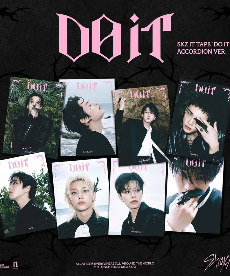 STRAY KIDS - SKZ IT TAPE [DO IT] (ACCORDION VER.)(Random 1 o | Kool Seoul - Buy Kpop Albums Online