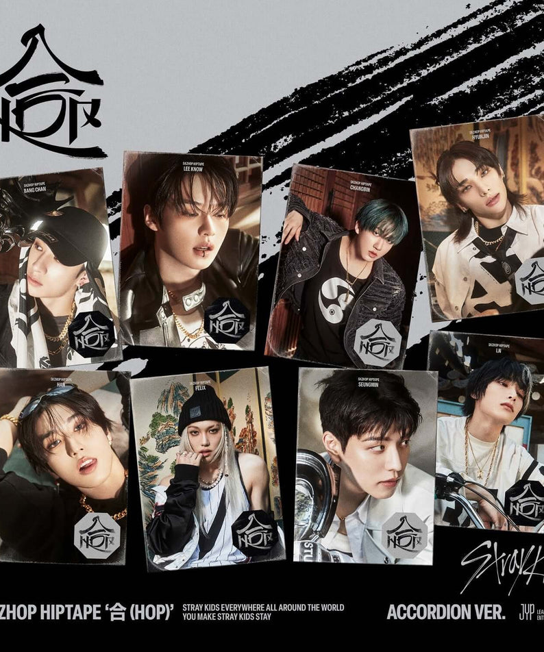 STRAY KIDS - SKZHOP HIPTAPE ‘合 (HOP)’ (ACCORDION VER.) (Rand | Kool Seoul - Buy Kpop Albums Online