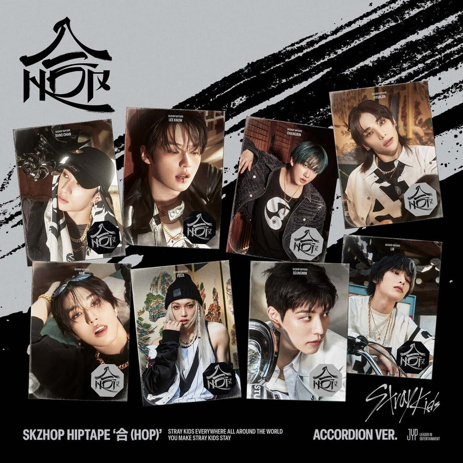 Stray Kids - Skzhop Hiptape ‘合 (Hop)’ (Accordion Ver.) (Random 1 Of 8) - Kpop Album