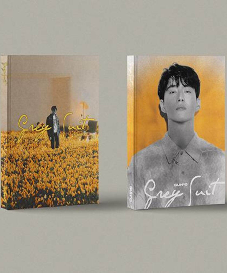 SUHO - 2nd Mini Album_[Grey Suit] (Photo Book Ver.)(2 Random | Kool Seoul - Buy Kpop Albums Online