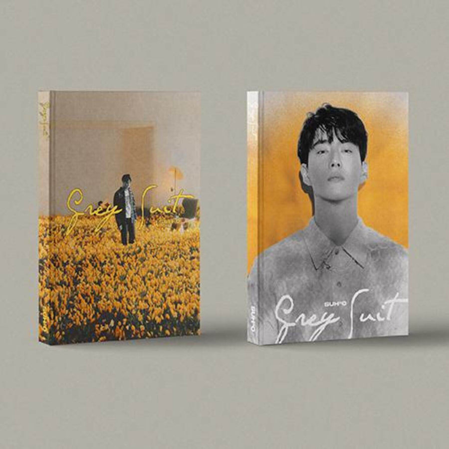 Suho - 2nd Mini Album_[Grey Suit] (Photo Book Ver.)(2 Random 1) - Kpop Album