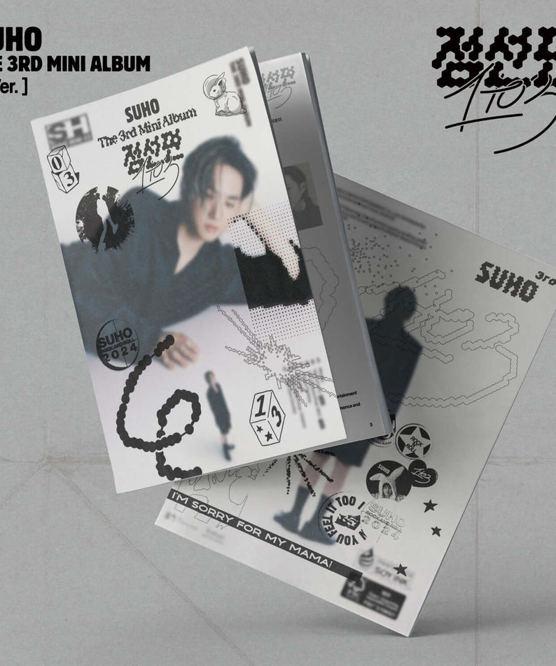 SUHO - 3rd Album [1 to 3] (! Ver.) - Kpop Album | Kool Seoul - Buy Kpop Albums Online