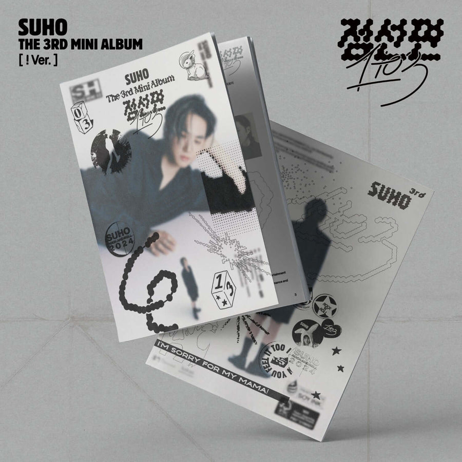 Suho - 3rd Album [1 To 3] (! Ver.) - Kpop Album