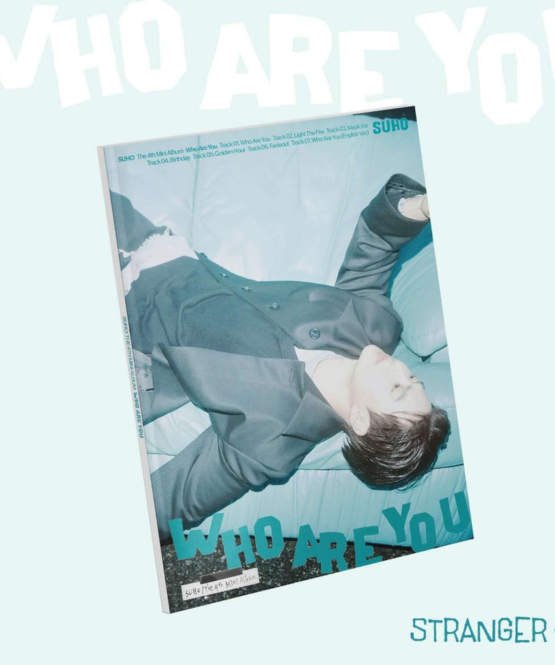 SUHO - 4th Album [Who Are You] (Stranger Ver.) - Kpop Album | Kool Seoul - Buy Kpop Albums Online