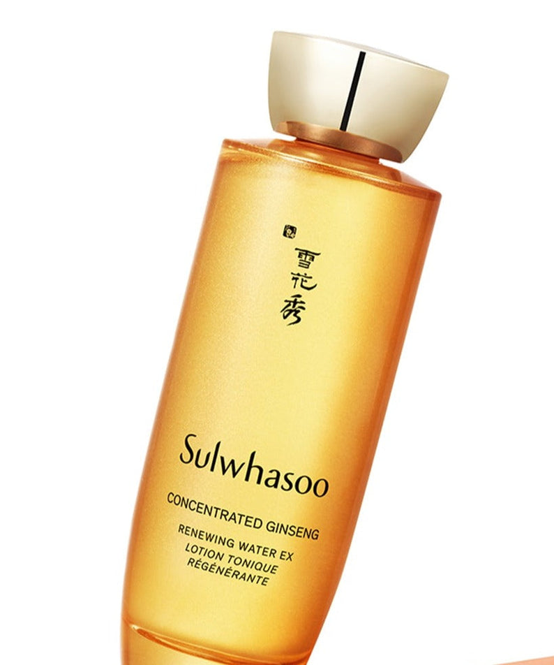 SULWHASOO Concentrated Ginseng Renewing Water EX 150ml bottle for hydration and skin rejuvenation