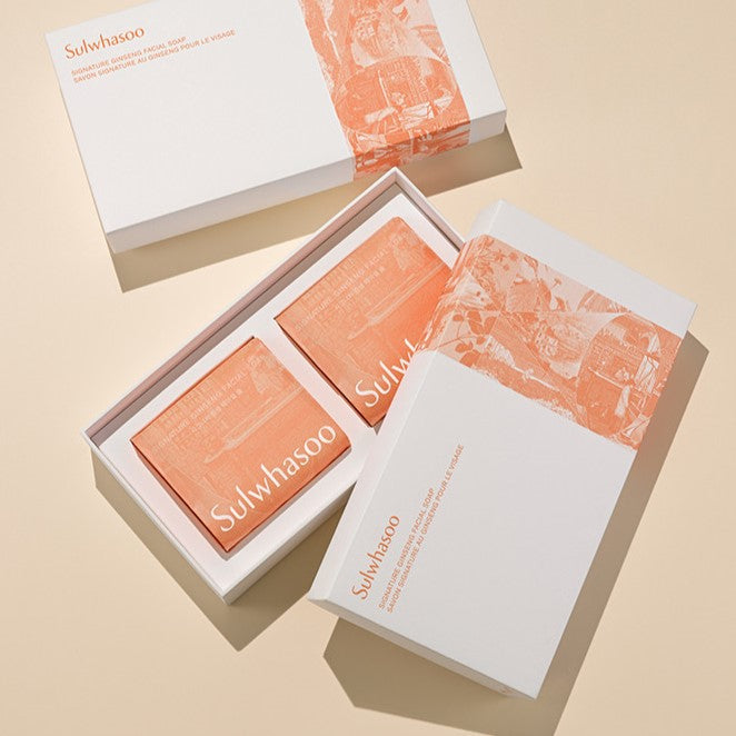 Sulwhasoo Signature Ginseng Facial Soap 2x