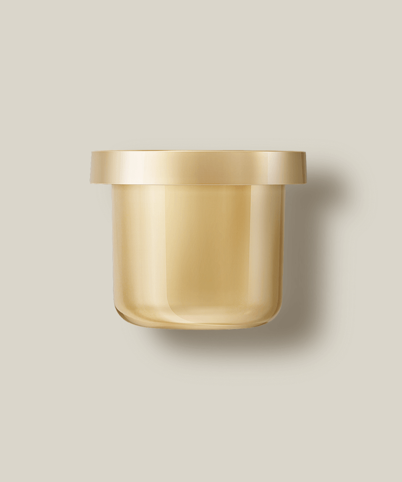 SU:M37 Rosicsumma Repair Cream Refill 50ml in a gold container on a light background
