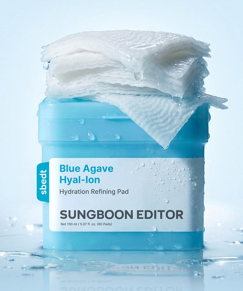 Sungbooneditor Blue Agave Hyaluronic Acid Moisture Pad 80ea
