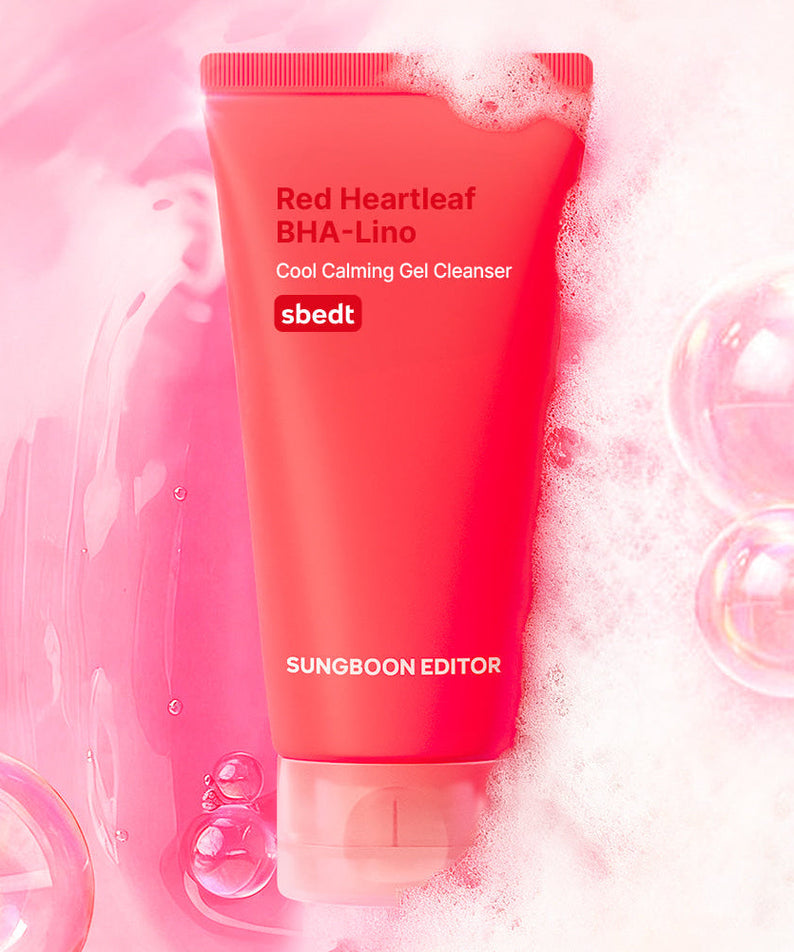 Sungbooneditor Red Houttuynia Cordata Bha Rhino Cool Calming Gel Cleanser 120g