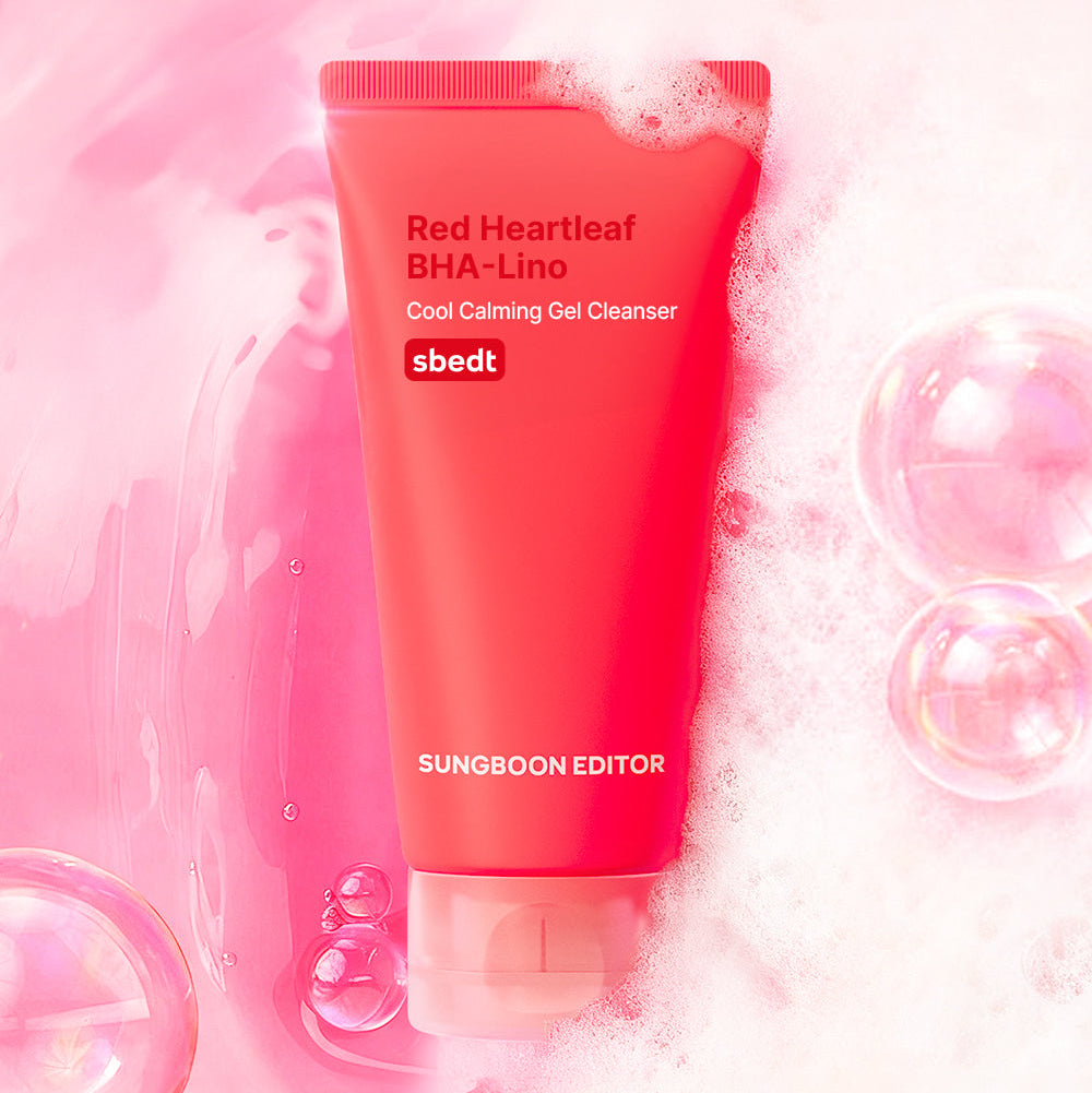 Sungbooneditor Red Houttuynia Cordata Bha Rhino Cool Calming Gel Cleanser 120g