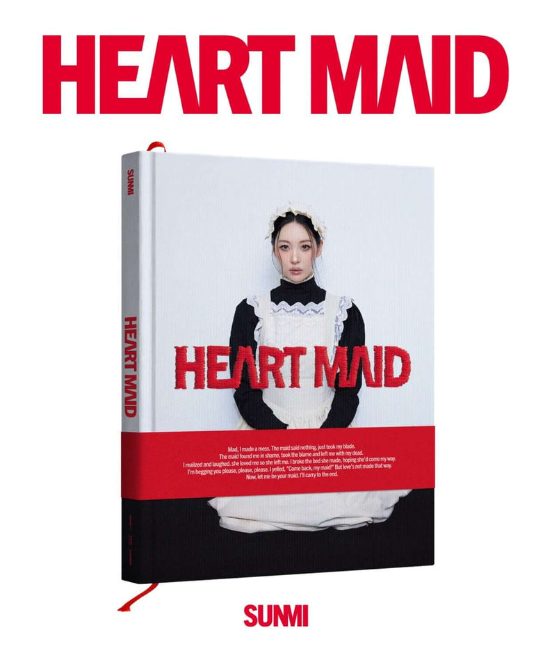 SUNMI - 1st Full Album [HEART MAID] - Kpop Album | Kool Seoul - Buy Kpop Albums Online