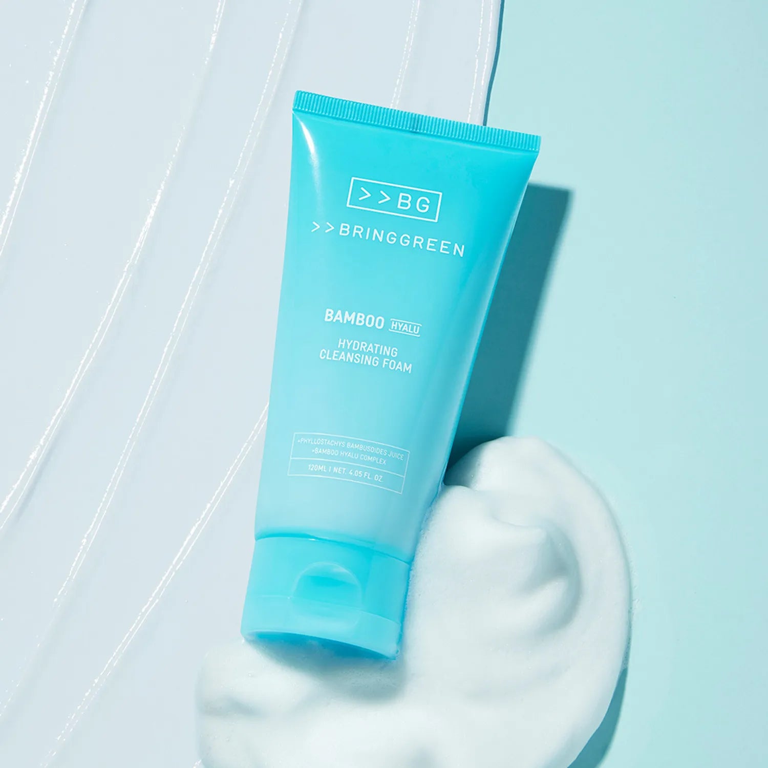 Bringgreen Bamboo Hyaluronic Acid Moisture Cleansing Foam 120ml