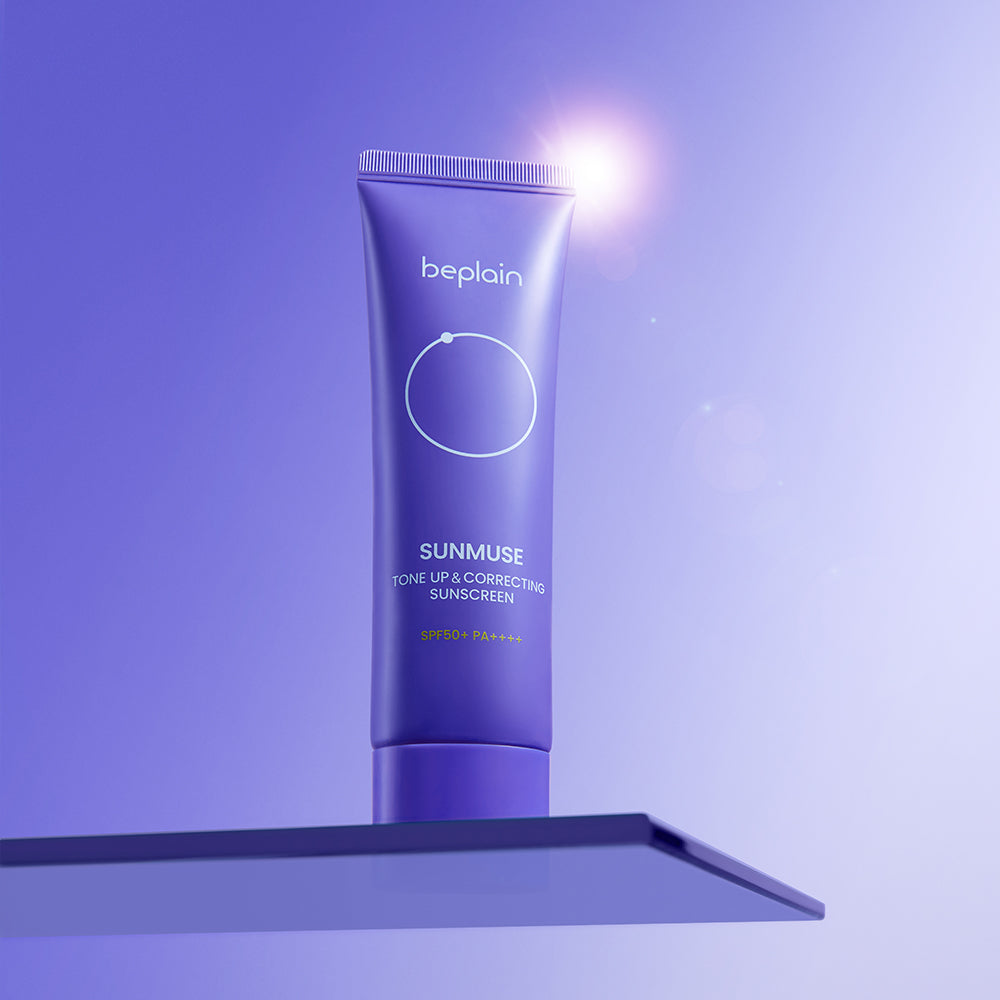 Beplain サンミューズ トーンアップ アンド コレクティング サンスクリーン SPF50+ PA++++ 50ml