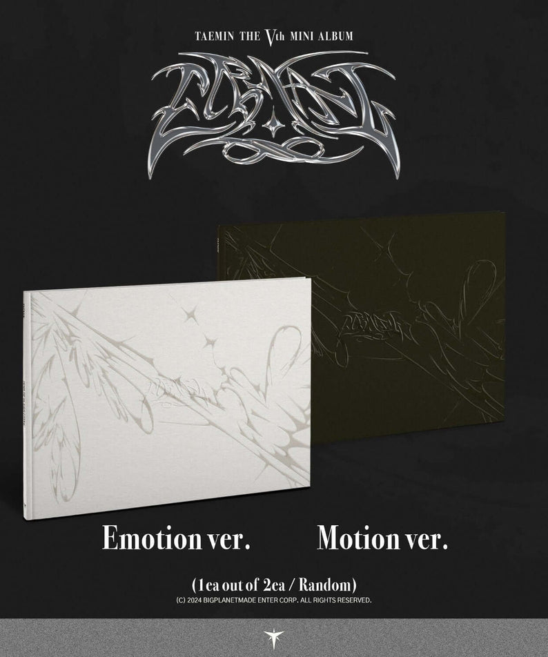 TAEMIN - 5th Album ETERNAL [Emotion ver. / Motion ver.] (Ran | Kool Seoul - Buy Kpop Albums Online