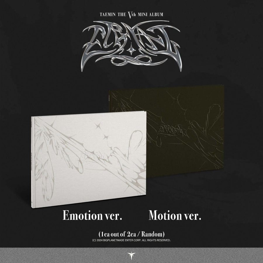 Taemin - 5th Album Eternal [Emotion Ver. / Motion Ver.] (Random) - Kpop Album