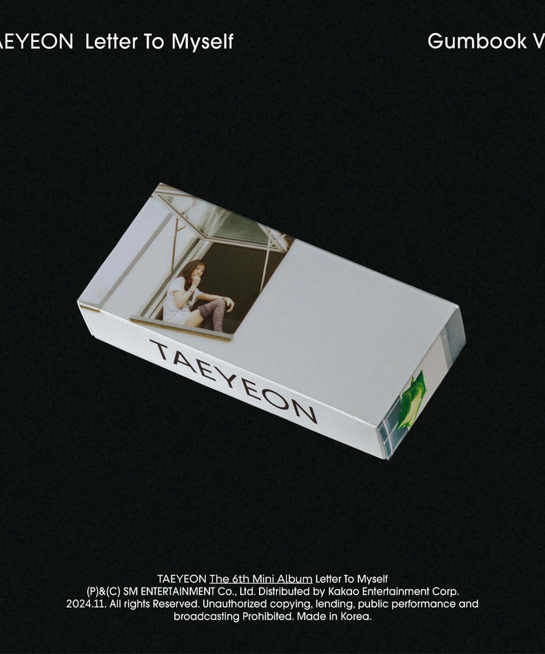 TAEYEON - 6th Album [Letter To Myself] (Gumbook Ver.) (Smart | Kool Seoul - Buy Kpop Albums Online