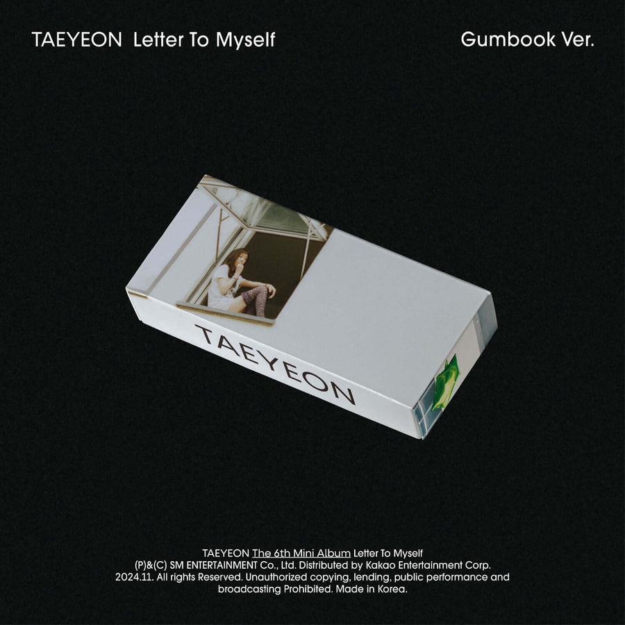 Taeyeon - 6th Album [Letter To Myself] (Gumbook Ver.) (Smart Album) - Kpop Album