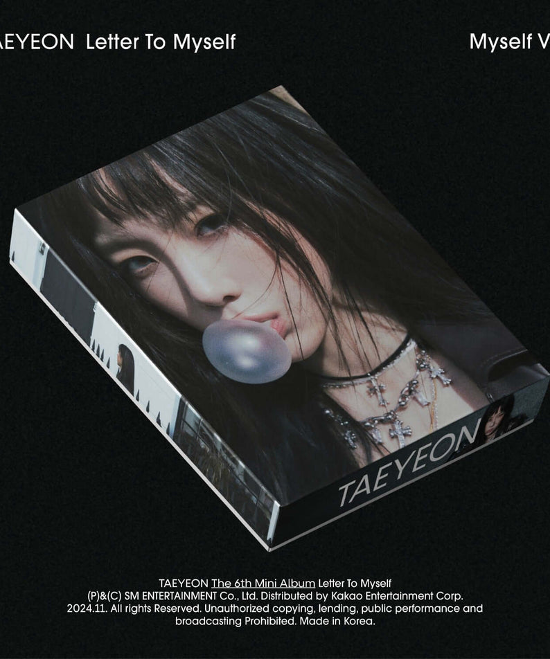 TAEYEON - 6th Album [Letter To Myself] (Myself Ver.) (Smart  | Kool Seoul - Buy Kpop Albums Online
