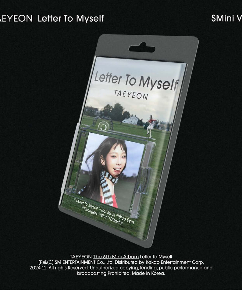 TAEYEON - 6th Album [Letter To Myself] (SMini Ver.) (Smart A | Kool Seoul - Buy Kpop Albums Online
