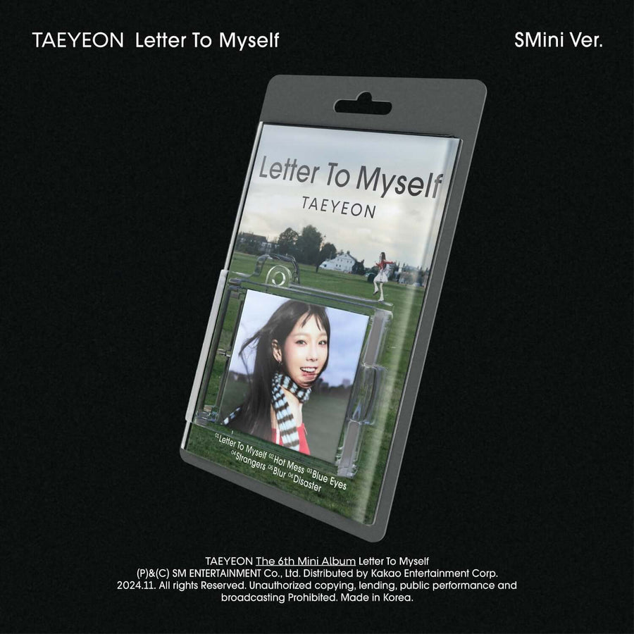 Taeyeon - 6th Album [Letter To Myself] (Smini Ver.) (Smart Album) - Kpop Album
