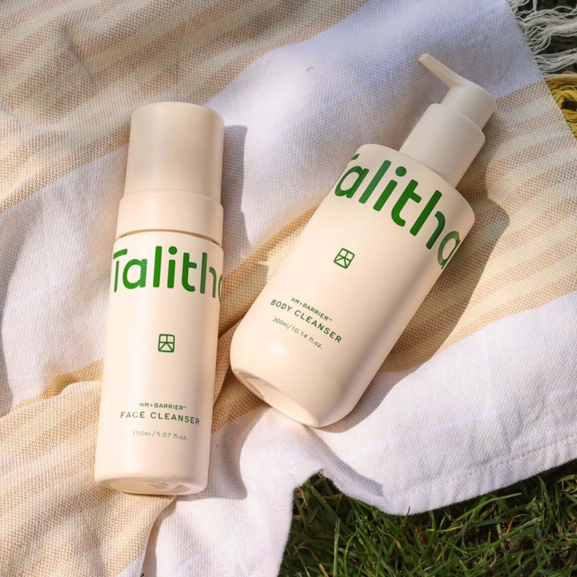 TALITHA KOUM HM+ Barrier Cleanser Duo (Body Cleanser & Face Cleanser) | Kool Seoul