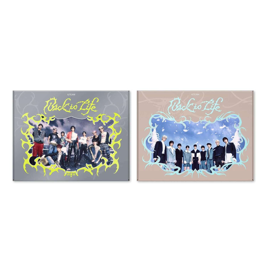 &Team - Kr 1st Mini Album [Back To Life] (Breath Ver. / Gaze Ver.) (Random 1 Of 2) - Kpop Album