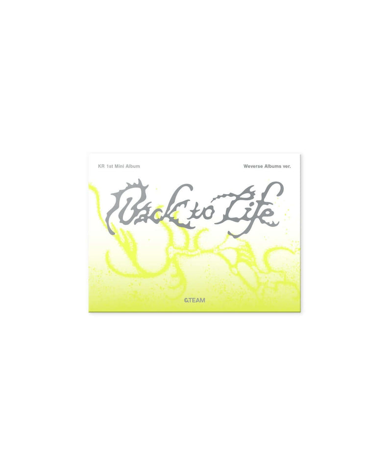 &TEAM - KR 1st Mini Album [Back to Life] (Photocard Box) (We | Kool Seoul - Buy Kpop Albums Online