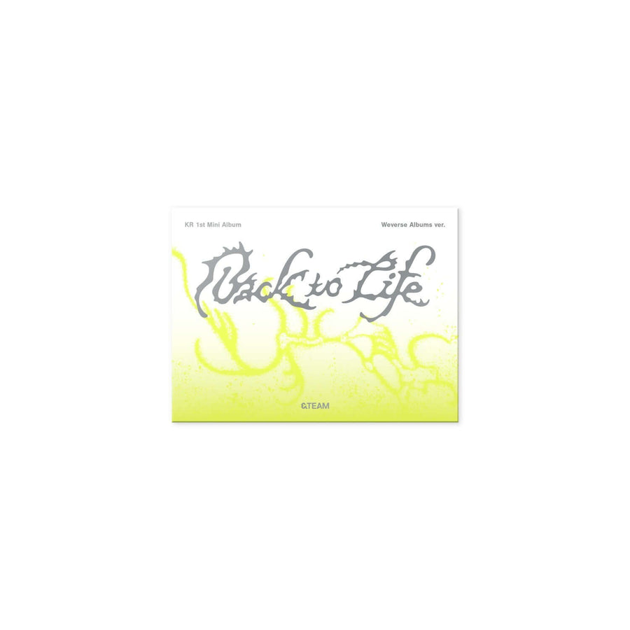 &Team - Kr 1st Mini Album [Back To Life] (Photocard Box) (Weverse Albums Ver.) - Kpop Album