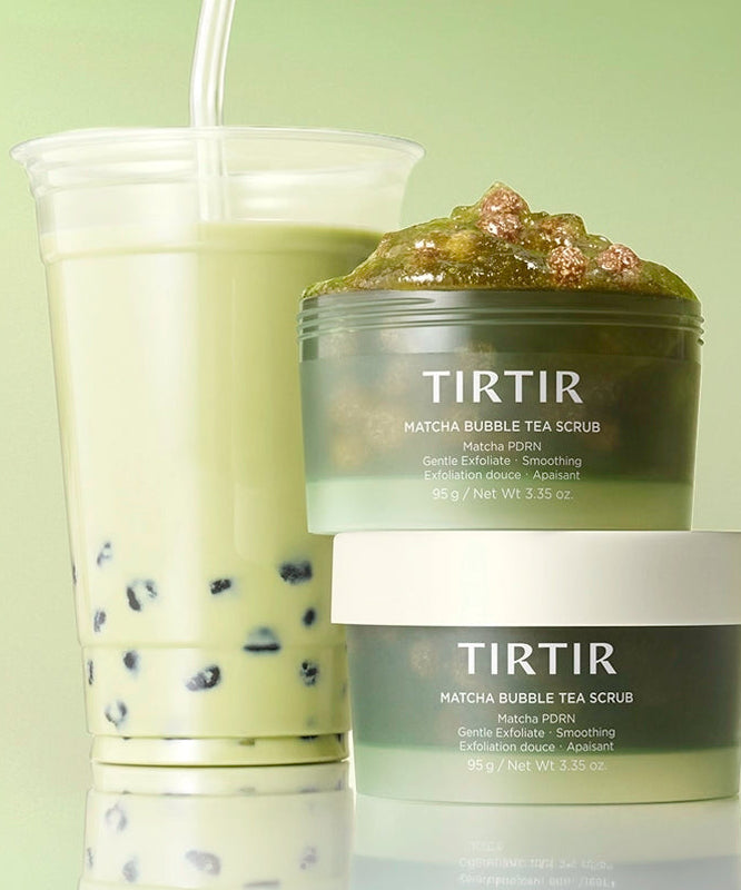 TIRTIR 抹茶 バブルティー スクラブ 95g