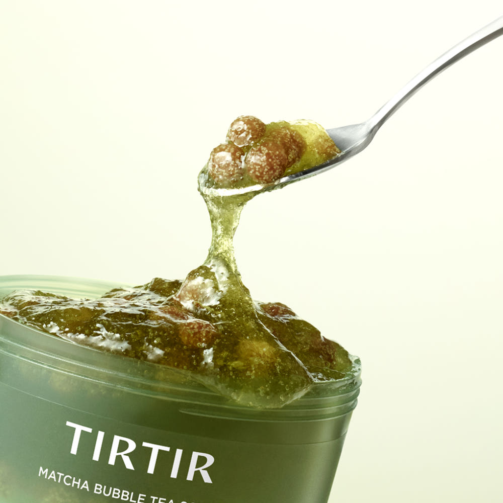 TIRTIR 抹茶 バブルティー スクラブ 95g